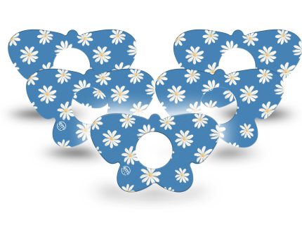 ExpressionMed Painted Daisies Butterfly Adhesive Patch Infusion Set