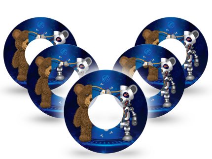 ExpressionMed Robo Teddy Adhesive Patch Freestyle Libre 2