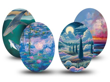 ExpressionMed Spirited Away Variety 4 Patch Pack Oval