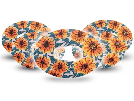 ExpressionMed Sunflower Adhesive Patch Dexcom G6/One