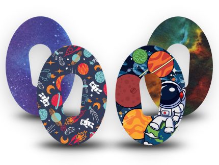 ExpressionMed Space Adventure Variety 4 Patch Pack Dexcom G6/One