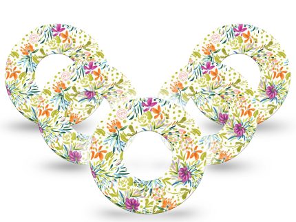 ExpressionMed Summer Greenery Adhesive Patch Freestyle Libre 2