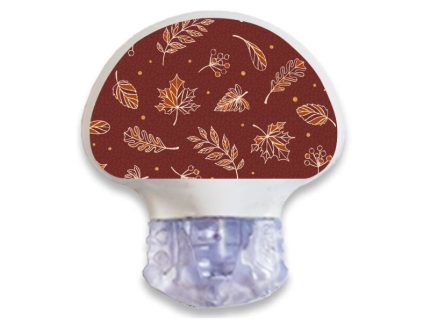Enlite/Guardian Sensor Sticker (Rust Leaves)