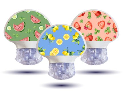 Enlite/Guardian Sensor Sticker (Summer Fruits) 3pk