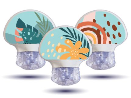Enlite/Guardian Sensor Stickers (Tropical Summer 3 Pack)