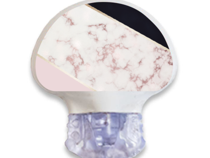 Enlite/Guardian Sensor Sticker (Blush Marble)