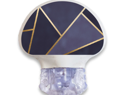 Enlite/Guardian Sensor Sticker (Navy Geo)