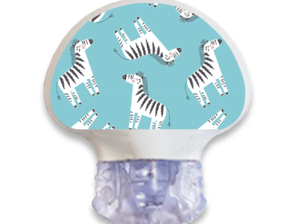 Enlite/Guardian Sensor Sticker (Zany Zebras)