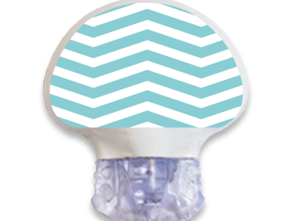 Enlite/Guardian Sensor Sticker (Mint Chevron)
