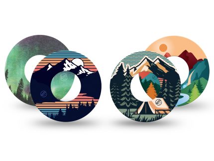 ExpressionMed Tranquil Trails Variety 4 Patch Pack Freestyle Libre 2