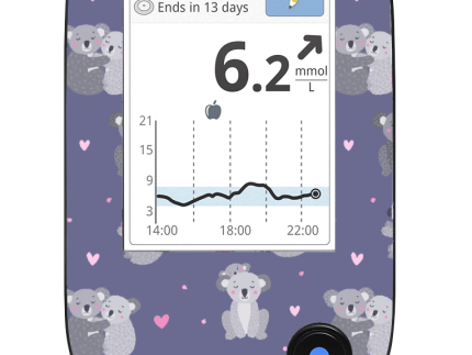 Freestyle Libre 2 Reader Sticker (Koala Club)