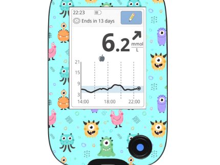 Freestyle Libre 2 Reader Sticker (Monsters)