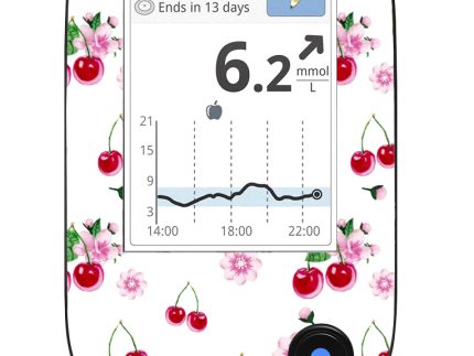 Freestyle Libre 2 Reader Sticker (Fruit Cherry)