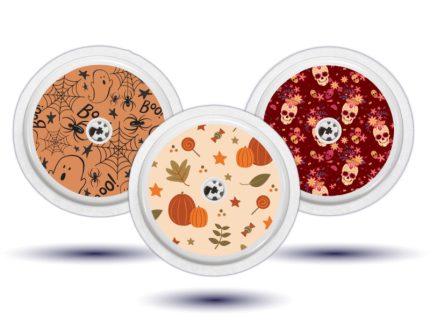 Freestyle Libre 2 Sensor Cover (Pumpkins) 3pk