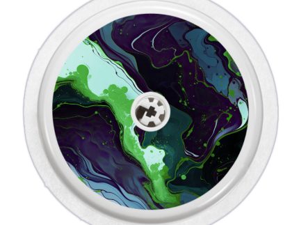 Freestyle Libre 2 Sensor Cover (Halloween Marble)