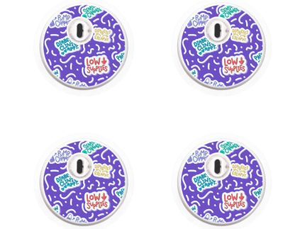 Freestyle Libre 3 Sensor Sticker (Dia Chaos) 4pk