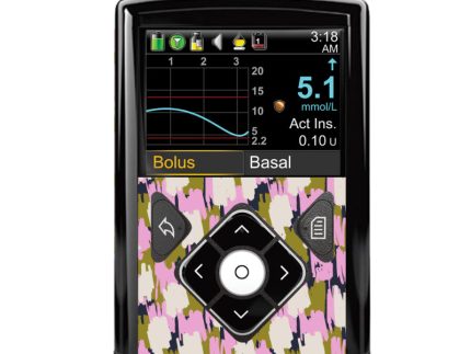Medtronic 640G/670/780G Button Panel Sticker (Colourful Chaos)