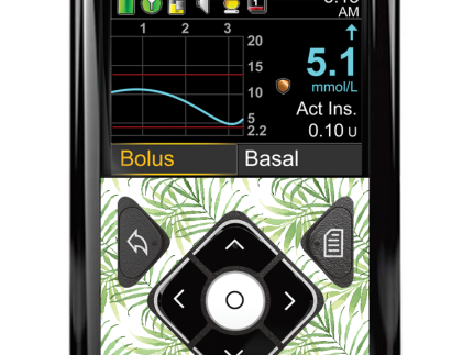 Medtronic 640G/670G/780G Button Panel Sticker (Palm Beach)