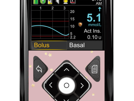 Medtronic 640G/670G/780G Button Panel Sticker (Dusky Stars)