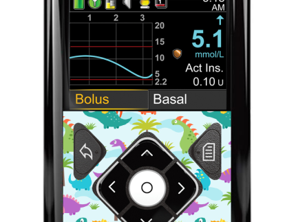 Medtronic 640G/670G/780G Button Panel Sticker (Dinosaur)