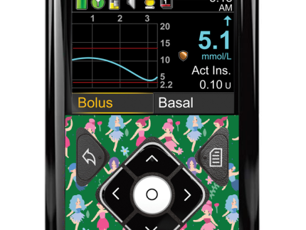 Medtronic 640G/670G/780G Button Panel Sticker (Fairies)
