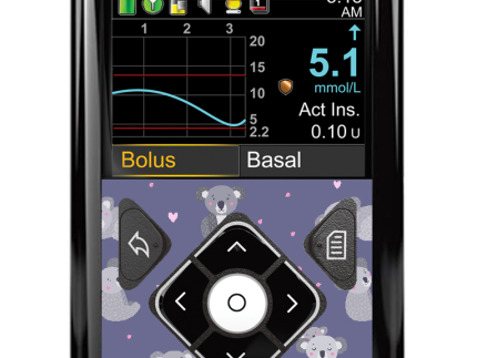 Medtronic 640G/670G/780G Button Panel Sticker (Koala Club)