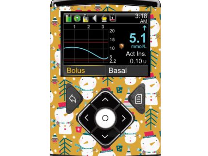 Medtronic 640/670/780G Pump Sticker (Mr.Snowman)