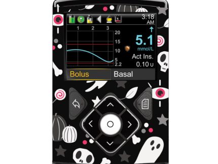 Medtronic 640/670/780G Pump Sticker (Midnight Spooks)