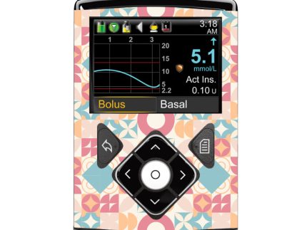 Medtronic 640/670/780G Pump Sticker (Pastel Geo)