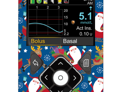 Medtronic 640/670/780G Pump Sticker (Sleigh Ride)