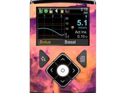 Medtronic 640/670/780G Pump Sticker (Himalayan Sunset)