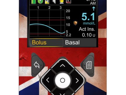 Medtronic 640/670/780G Pump Sticker (Union Jack)