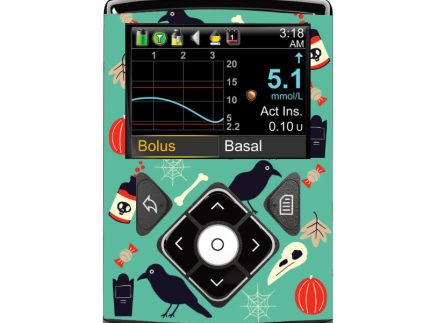 Medtronic 640/670/780G Pump Sticker (Skulls & Potions)