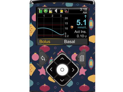 Medtronic 640/670/780G Pump Sticker (Very Merry Sparkle)