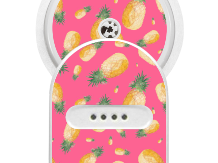 Miao Miao Sticker (Pink Pineapples)