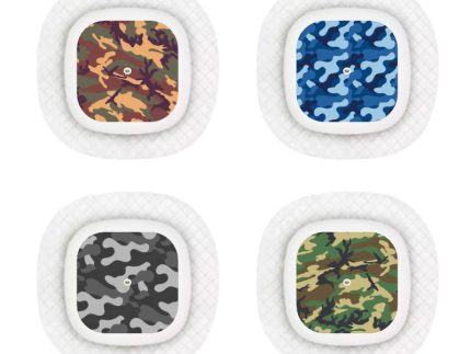 Medtronic Simplera Sensor Sticker (Camo Collection) 4 pack