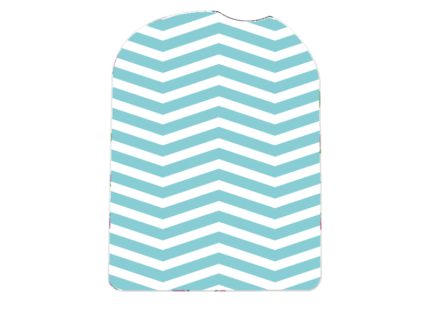 Omnipod Cover Sticker (Mint Chevron)