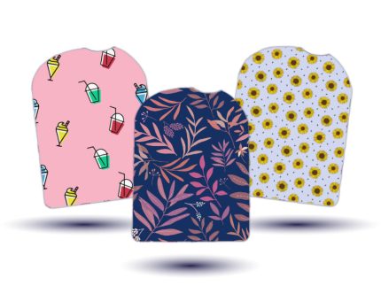 Omnipod Cover Sticker (Navy Summer) 3pk
