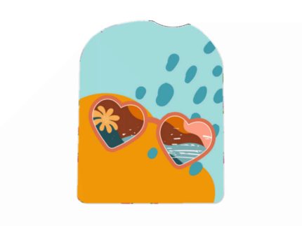 Omnipod Cover Sticker (Sunset Sunnies)