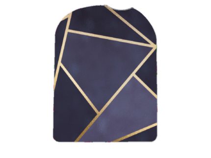 Omnipod Cover Sticker (Navy Geo)