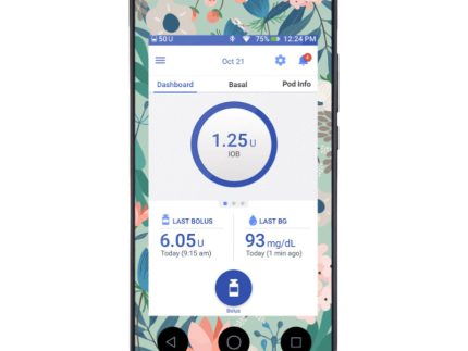 Omnipod DASH Cover (Beautiful Flowers)