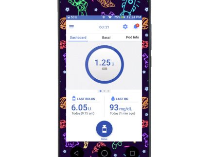 Omnipod DASH Cover (Neon Space)