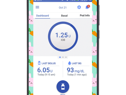 Omnipod DASH Cover (Bunnies)
