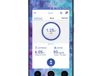 Omnipod DASH Cover (Purple Haze)
