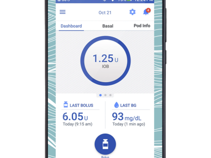 Omnipod DASH Cover (Making Waves)