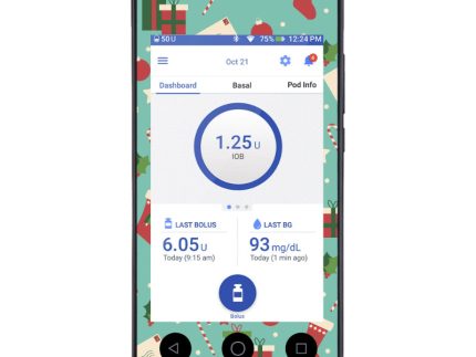 Omnipod DASH Cover (Peppermint Gifts)