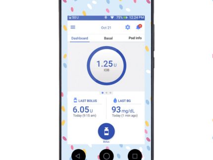 Omnipod DASH Cover (Hundreds And Thousands)