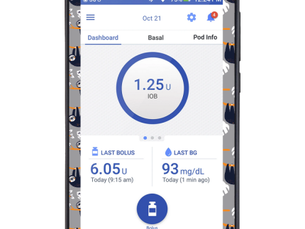 Omnipod DASH Cover (Sloth Life)