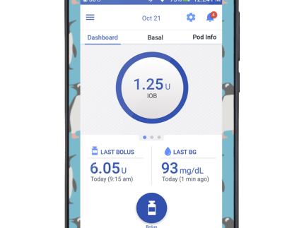 Omnipod DASH Cover (Penguins)