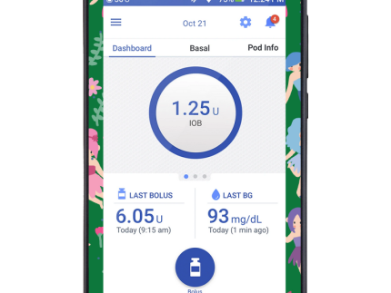 Omnipod DASH Cover (Fairies)